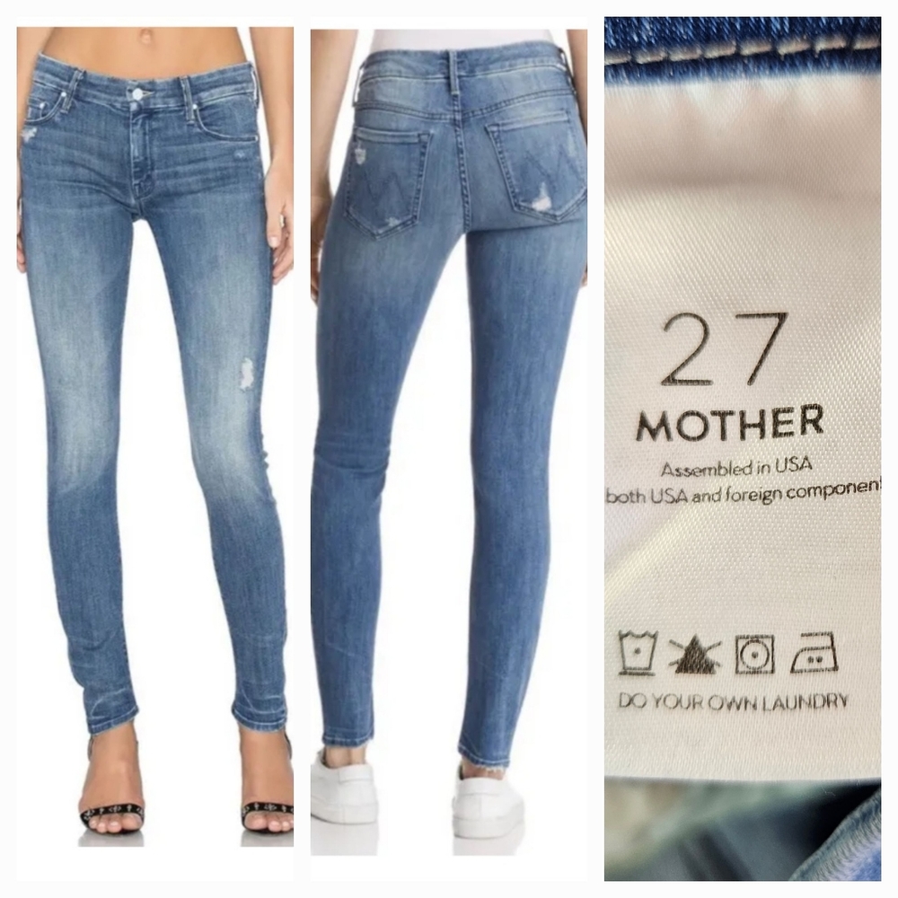 MOTHER Women's Blue Jeans